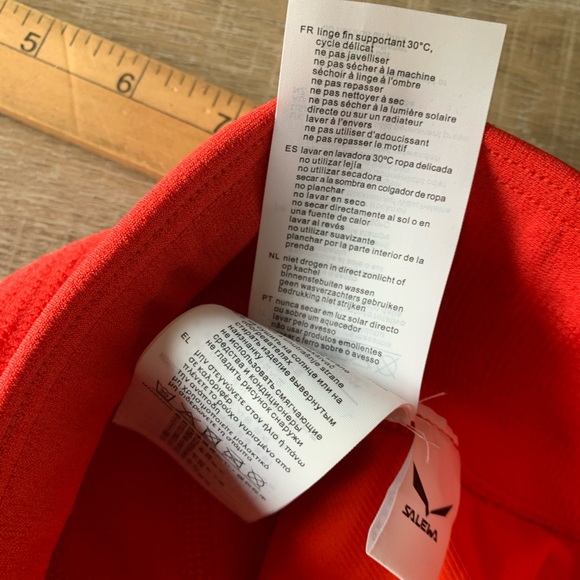 Salewa WOMEN’S PEDROC DRY RESPONSIVE TIGHTS XS/S red running hiking outdoor - Picture 7 of 15